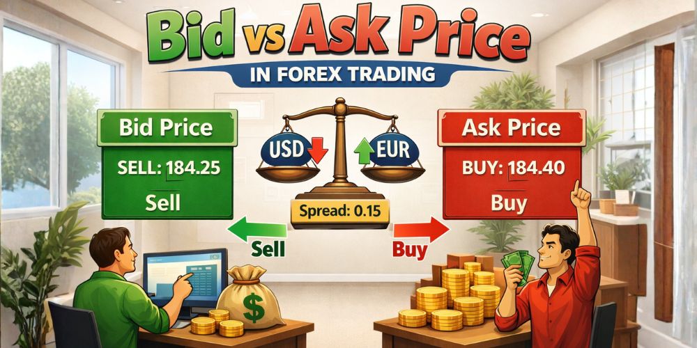 Bid vs Ask rice in Forex Trading